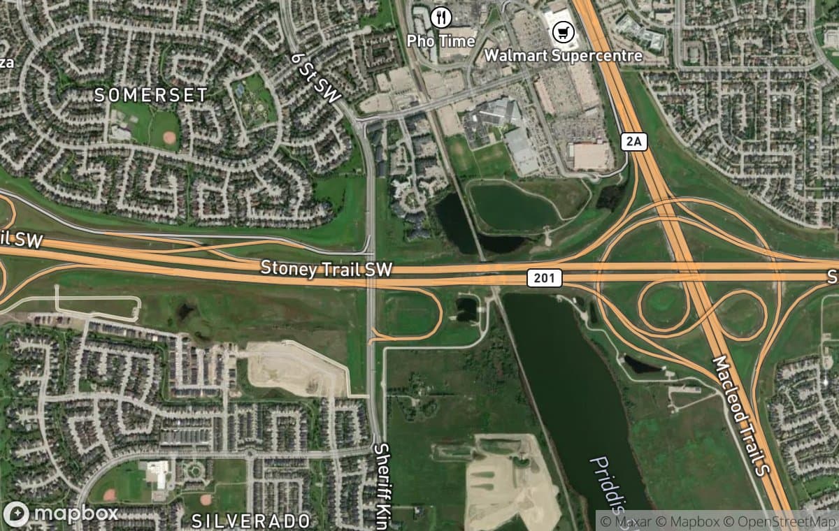 Bridlewood aerial view