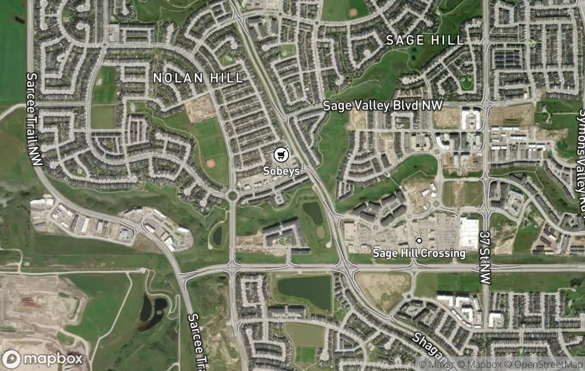 Carrington aerial view