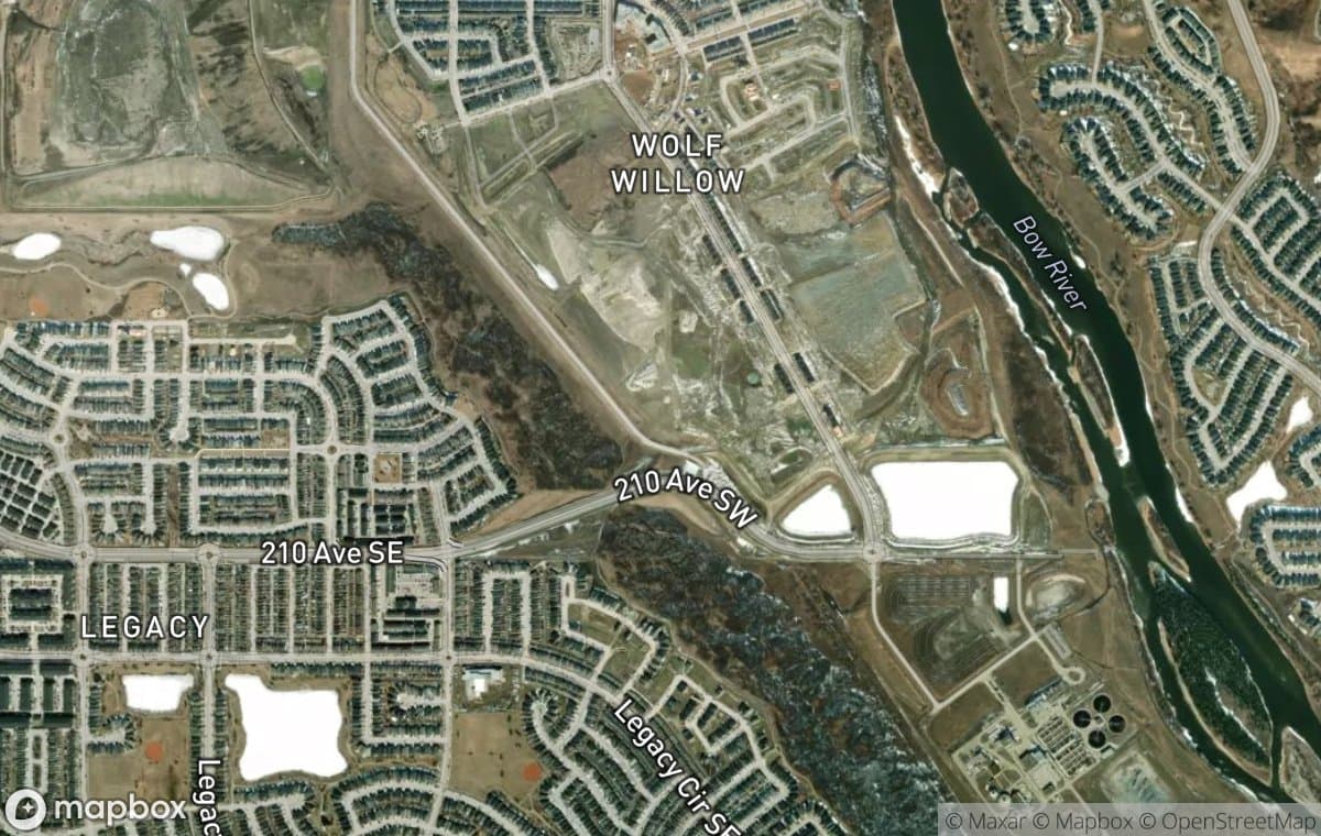Legacy aerial view