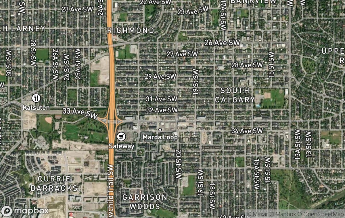 Mount Royal aerial view