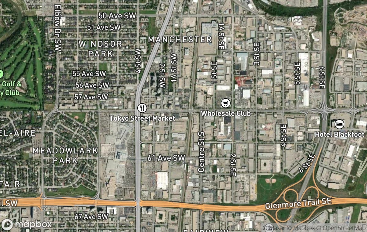 Parkhill aerial view