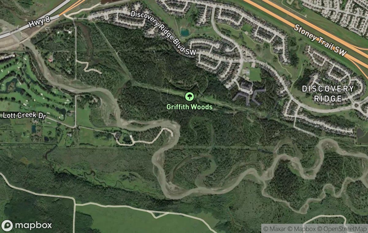 Springbank Hill aerial view