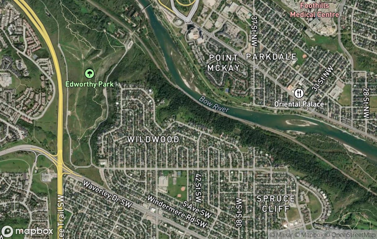 Wildwood aerial view